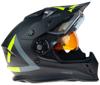 Amoq Adaptor Helmet With Electric Visor Bl/Ye