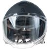 Amoq Cluster Helmet With Electric Visor Blackout