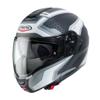 Caberg Levo Sonar Helmet Matt Black/White/Silver 