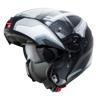 Caberg Levo Sonar Helmet Matt Black/White/Silver 