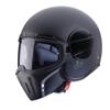 Caberg Ghost Openable / Open Face Helmet Black