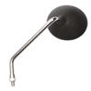Mirror Left Black Chrome Stem Yamaha