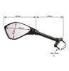Emgo peili vasen #56001-0274