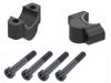 Hepco & Becker Handlebar Risers 25Mm Black