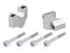 Hepco & Becker Handlebar Risers 30Mm Silver