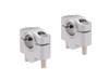 Hepco & Becker Handlebar Risers 25Mm Silver