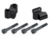 Hepco & Becker Handlebar Risers 25Mm Black