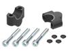 Hepco & Becker Handlebar Risers 25Mm Black