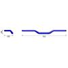Lsl X-Bar Handlebar Superbike (X01) Silver