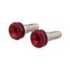 Highsider Akron-Xs Bar End Weights Red