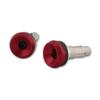 Highsider Akron-Xs Bar End Weights Red