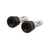 Highsider Akron-Ls Bar End Weights Black