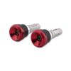 Highsider Akron-Ls Bar End Weights Red