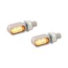 Highsider Led Turn Signal/Pl Little Bronx Silver