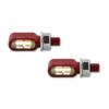 Highsider Led Turn Signal/Pl Little Bronx Red