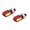 Highsider Led Turn Signal/Pl Little Bronx Red