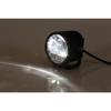 Highsider Led Fog Light, Round, Black,