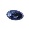 Highsider H4 Insert Oval, Clear Glass Blue Coloure