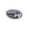 Highsider H4 Oval Insert, 160 X 90 Mm, Clear Glass