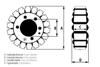 Electrosport Stator Esg014 For Alternator