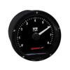 D75 Tachometer Black Face 8000 Rpm