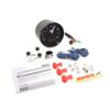 D75 Tachometer Black Face 8000 Rpm