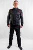 Lindstrands Backafall Driving Jacket Black/Grey
