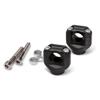 Bar Clamps, Black, 38Mm High, 60Mm Bolts