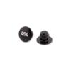 Lsl Cover Caps For M10 Mirror Thread, Black Glossy