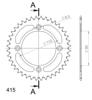 Supersprox Aluminium Rear Sprocket Z-40