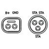 Regulator - Rectifier Harley Davidson (Chrome)